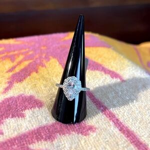 Bomb Party Diamond Cubic Zirconia Size 9